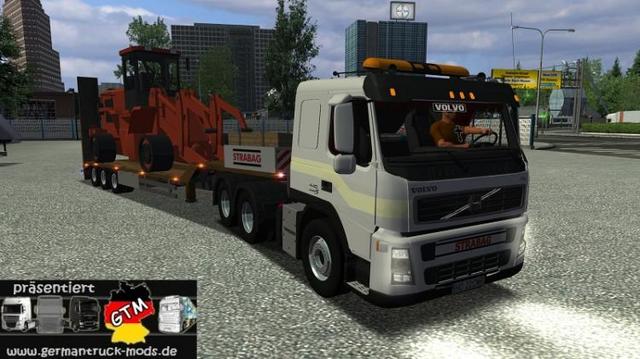 gts Volvo FM 6x4 440Euro5 STRABAG trailer by Paulo GTS COMBO'S