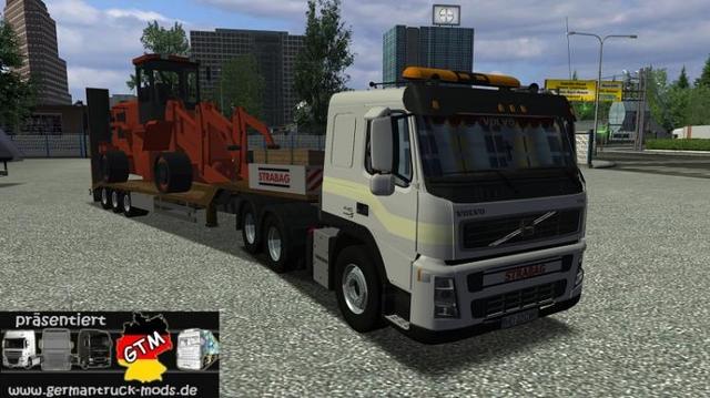 gts Volvo FM 6x4 440Euro5 STRABAG trailer by Paulo GTS COMBO'S