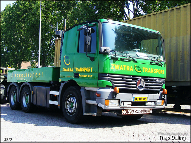 Zwatra Transport  - Rotterdam trekker  BJ-HP-05-bo Mercedes  2010