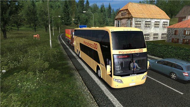 gts Scania K420 Panoramico DD 6x2 8x2 GTS BUSSEN