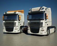 ets Christma daf pack ETS TRUCK'S