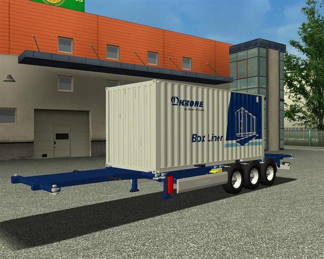 ets Krone Box Liner verv container ETS TRAILERS