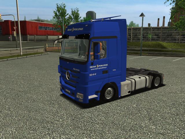 ets Mercedes Actros 1844 lowdeck TRANS POLUDNIE +  ETS TRUCK'S