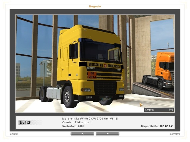 ets Daf XF 95 ETS TRUCK'S