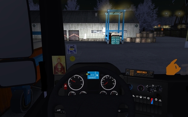 ets Man TGA 28 430 BDF + Aanhanger+ interieur PALI ETS TRUCK'S