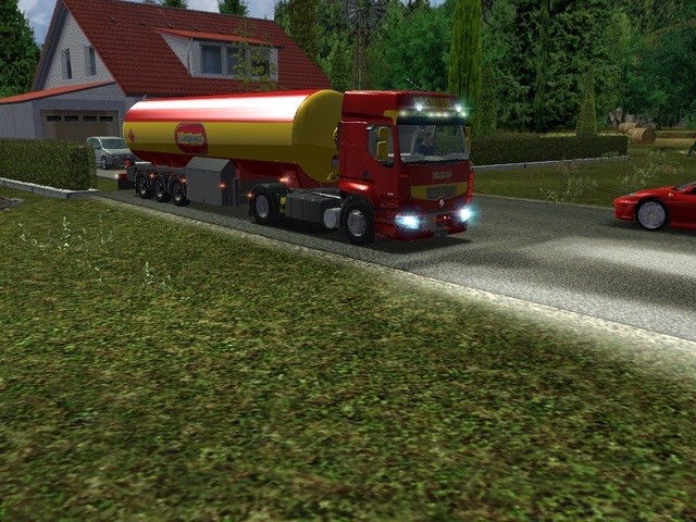 ets Renault premium 440 + Trailer LPG Lampogas BY  ETS COMBO'S