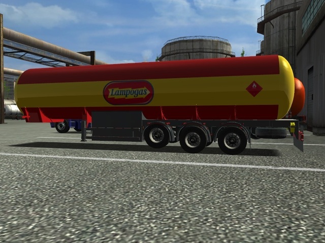 ets Renault premium 440 + Trailer LPG Lampogas BY  ETS COMBO'S