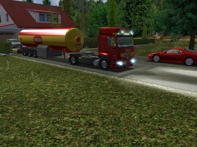 ets Renault premium 440 + Trailer LPG Lampogas BY  ETS COMBO'S