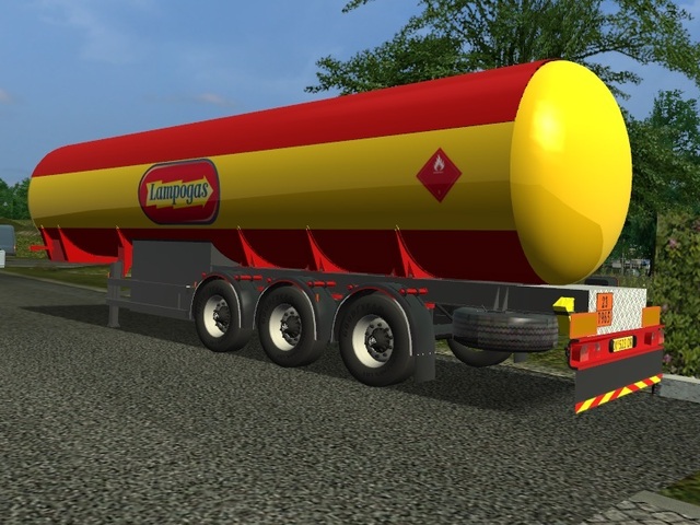 ets Renault premium 440 + Trailer LPG Lampogas BY  ETS COMBO'S