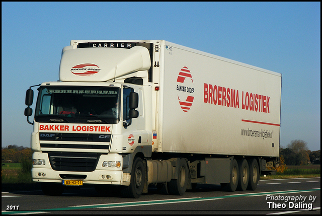 Bakker Logistics - Zeewolde   BS-HX-21 November 2011