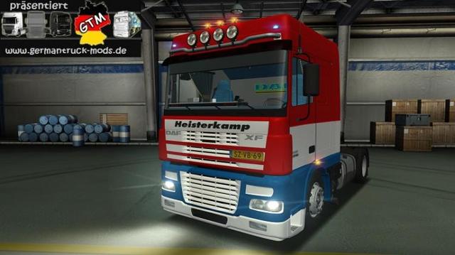 gts Daf XF 95 Heisterkamp by mjaym verv daf C GTS TRUCK'S