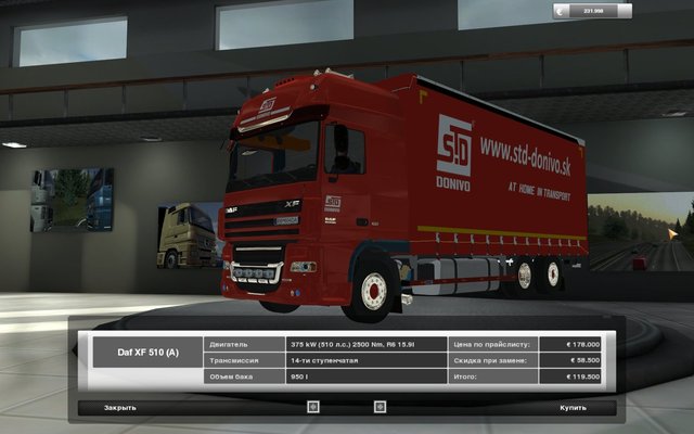 gts Daf BDF XF 510 6x2(A) By casper1 STD DONIVO ve GTS COMBO'S