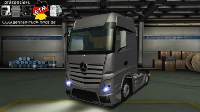 gts  NEW Mercedes Actros MP4 by mr Green modyfikat GTS TRUCK'S