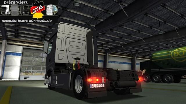 gts  NEW Mercedes Actros MP4 by mr Green modyfikat GTS TRUCK'S