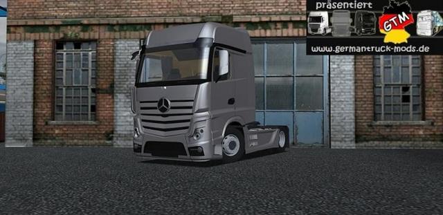 gts  NEW Mercedes Actros MP4 by mr Green modyfikat GTS TRUCK'S