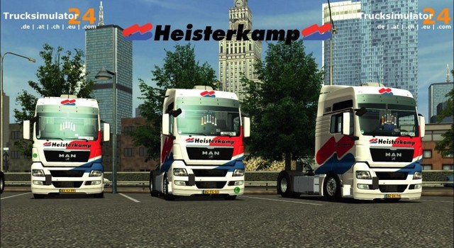 ets MAN TGX XXL Heisterkamp Pack verv man A,B en C ETS TRUCK'S