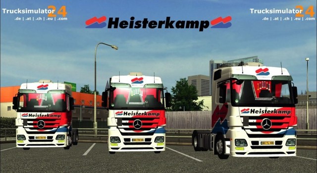 ets Mercedes  Actros MP3 Heisterkamp Pack verv mb  ETS TRUCK'S