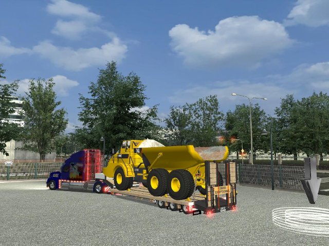 GTS-ATS-ETS Trailer Liebherr  PR 764 verv opentop  GTS TRAILERS