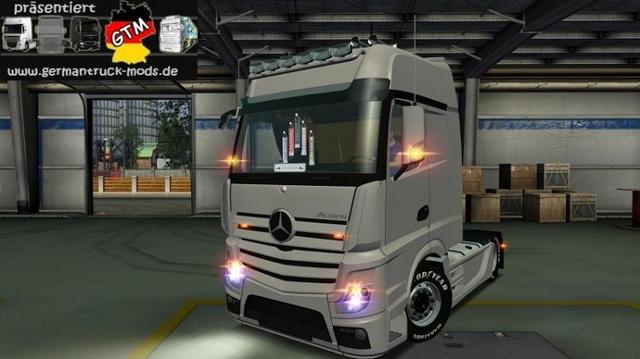 gts Mercedes Actros MP4 by mr Green modified Micha GTS TRUCK'S