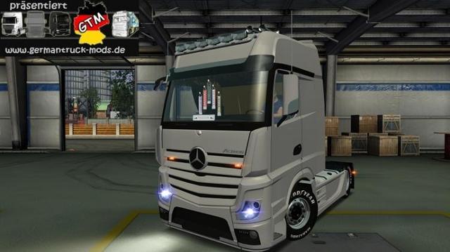 gts Mercedes Actros MP4 by mr Green modified Micha GTS TRUCK'S