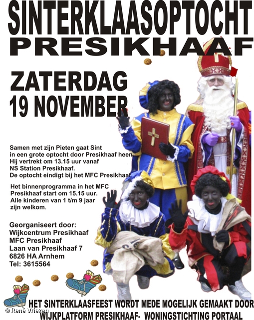 RenÃ© Vriezen 2011-11-19#0000-5 Sinterklaas en Pieten Presikhaaf Kinderclub Feest MFC zaterdag 19 november 2011