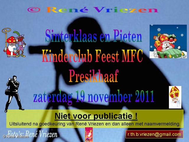 René Vriezen 2011-11-19#0000-4 Sinterklaas en Pieten Presikhaaf Kinderclub Feest MFC zaterdag 19 november 2011
