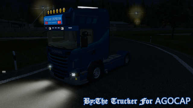 gts Scania R620 New POLAR EXPRESS verv sc A 3 GTS TRUCK'S