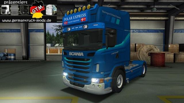 gts Scania R620 New POLAR EXPRESS verv sc A GTS TRUCK'S