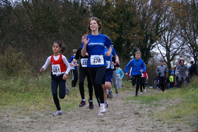 DSC01076 Lengkeek Kruiningergors Cross Jeugd 27 nov.2011