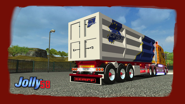 ets ZZ Hardox Mulde by jolly convert verv opentop ETS TRAILERS