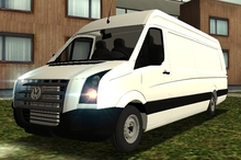 ets Volkswagen Crafter Long DHL convert by Stopro  ETS TRUCK'S