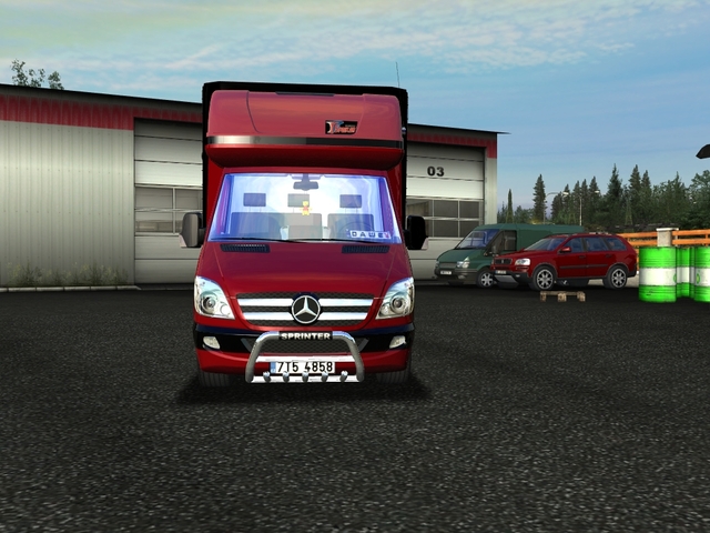 gts Mercedes Sprinter hoogslaper + Interieur by-LK GTS TRUCK'S