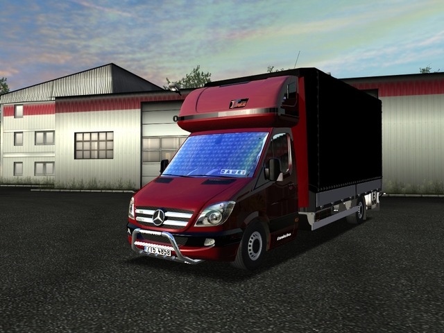 gts Mercedes Sprinter hoogslaper + Interieur by-LK GTS TRUCK'S