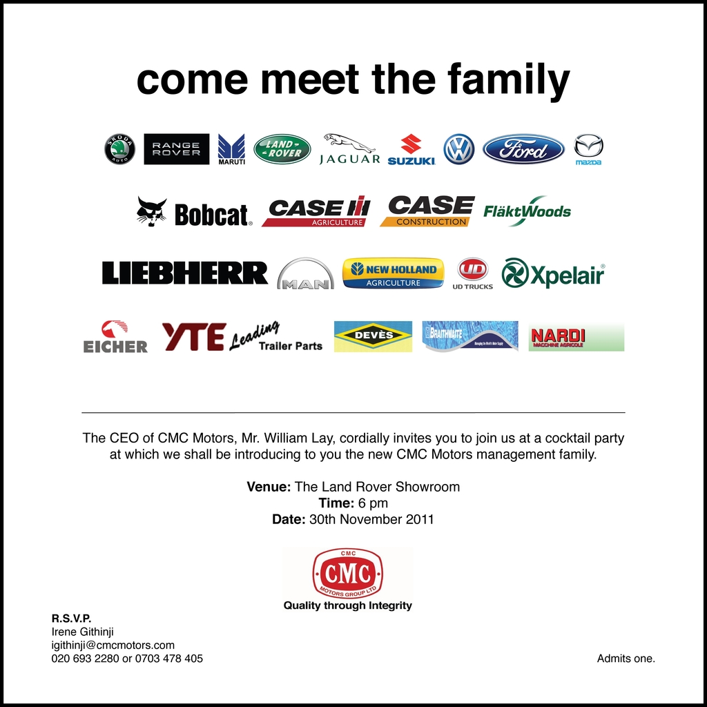 cmc customer invite - e-card - 