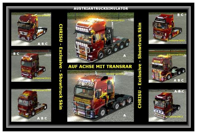 ets ats gts Exclusive-Show truck skinnpack by Tran ETS TRUCK'S