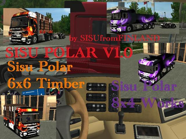 ets Sisu Polar Pack V1.0 verv mb A en sc A ETS TRUCK'S