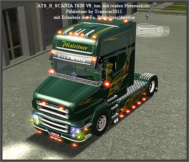 gts ats Scania T620 v8 PÃ¶lzleitner - Austria by T GTS TRUCK'S