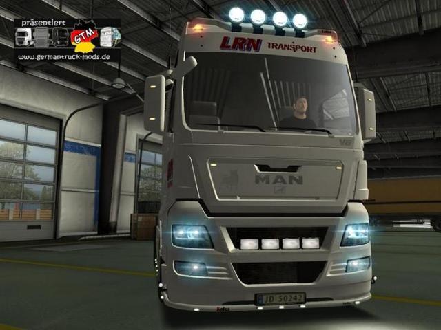 gts-ats MAN TGX v8 680 LRN Transport by Roadhunter GTS TRUCK'S