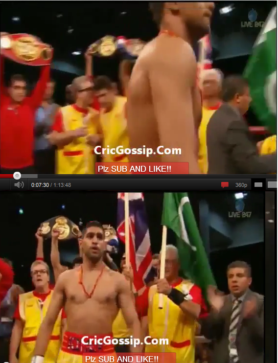 Amir Khan Boxer Pak Flag - 