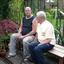 Hans en Wim op bezoek 25-05... - In de tuin 2007