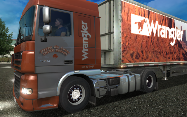 gts Daf XF + Trailer WRANGLER by Gonj1 verv daf A, GTS COMBO'S