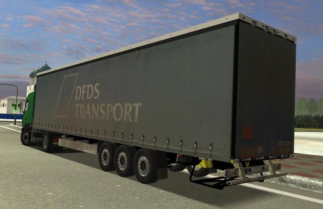 gts Krone Paperliner  DFDS verv reefer GTS TRAILERS