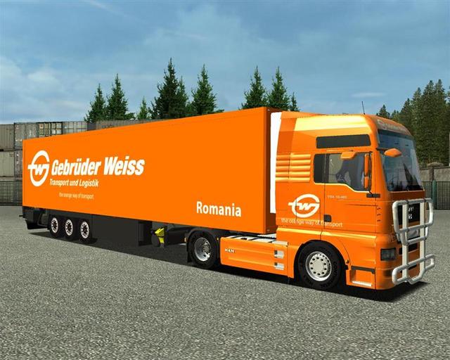 ets MAN TGX + Lamberet FuturaSR Combo GebrÃ¼der We ETS COMBO'S