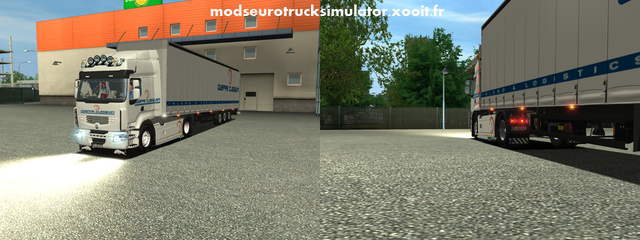 ets Pack Gueppe-Clasquin Renault Premium + trailer ETS COMBO'S