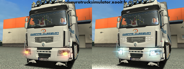 ets Pack Gueppe-Clasquin Renault Premium + trailer ETS COMBO'S