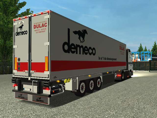 ets Pack Demeco Mercedes Actros + Trailer by PEPIT ETS COMBO'S