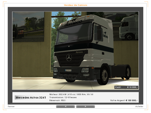 ets Pack Demeco Mercedes Actros + Trailer by PEPIT ETS COMBO'S
