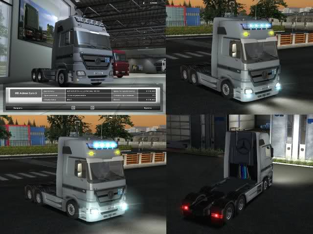 gts Mercedes Actros Euro 5 + templ by Kanunikitave GTS TRUCK'S