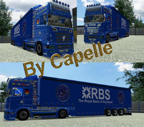 gts SCANIA R730 + Trailer by Capelle passw Capelle GTS COMBO'S
