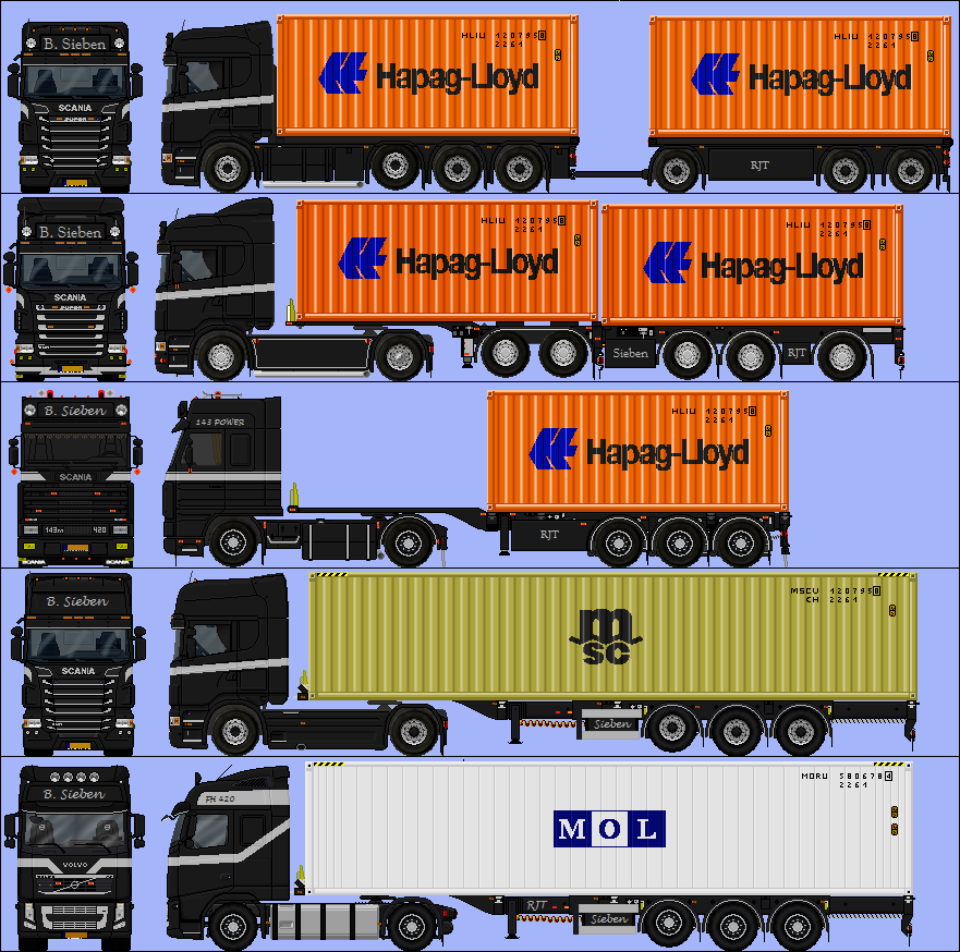 Containers 1 Online Transport Manager